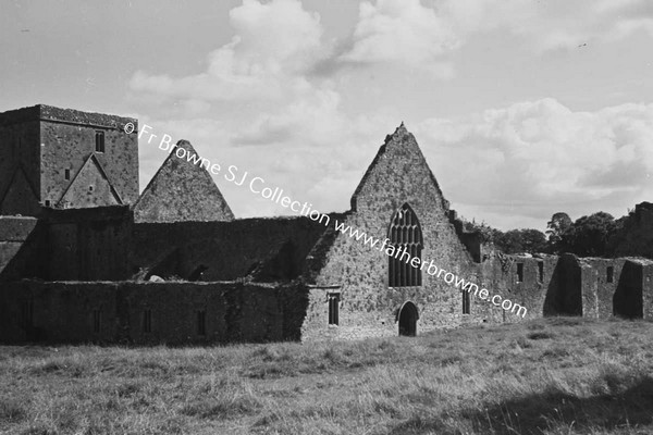 HOLY CROSS ABBEY  FROM NORTH WEST